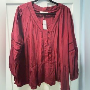Brand new with tags Ann Taylor LOFT SZ XXL shirt